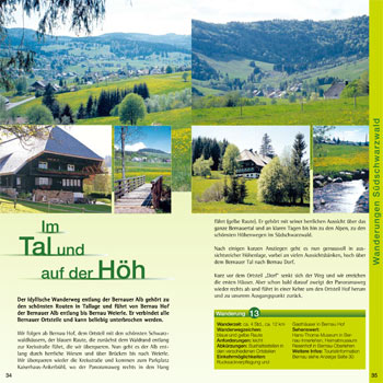 Wanderung: Panoramaweg Bernau