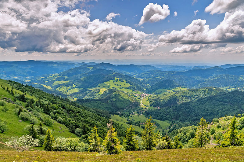 Belchen - Markant überragt der schönste Aussichtsberg im Schwarzwald