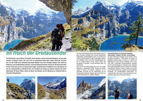 Wanderung: Oeschinensee - Heuberg und Bergtour zur Doldenhornhütte, Berner Oberland