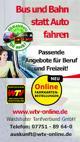 Bus und Bahn statt Auto fahren - WTV online