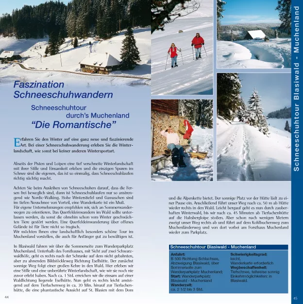 Winter-Erlebnisführer Südschwarzwald - Schneeschuhtour - Leseprobe Winter-Erlebnisführer Südschwarzwald - Schneeschuhtour - Leseprobe