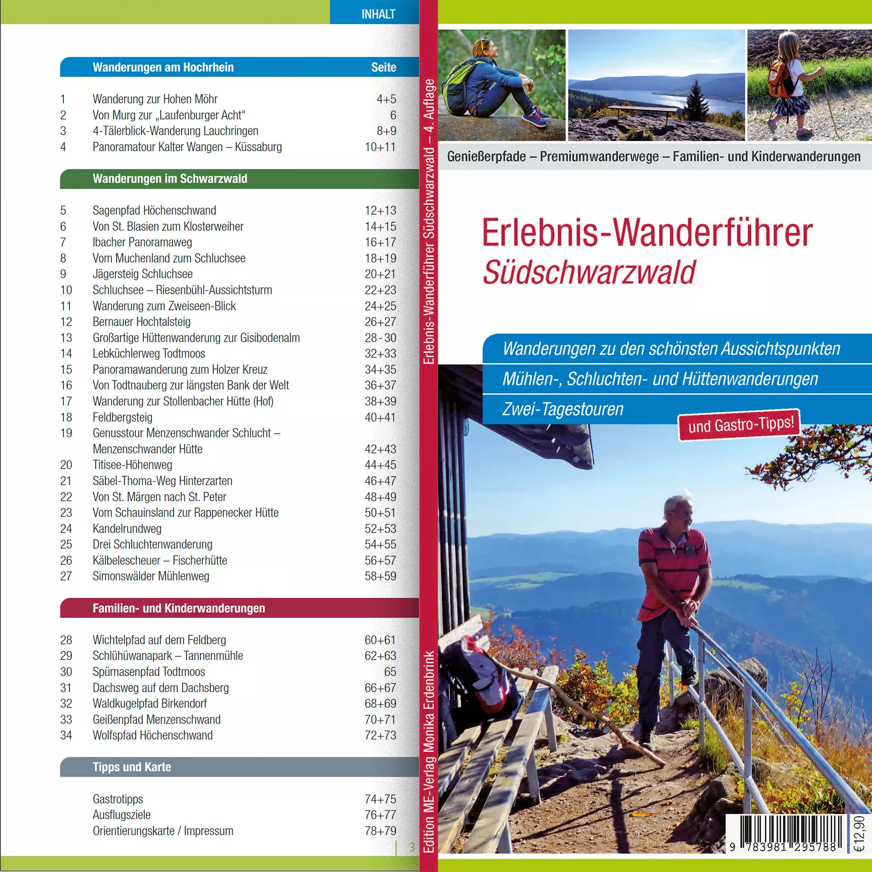 Erlebnis-Wanderführer Südschwarzwald 2024 Erlebnis-Wanderführer Südschwarzwald 2024