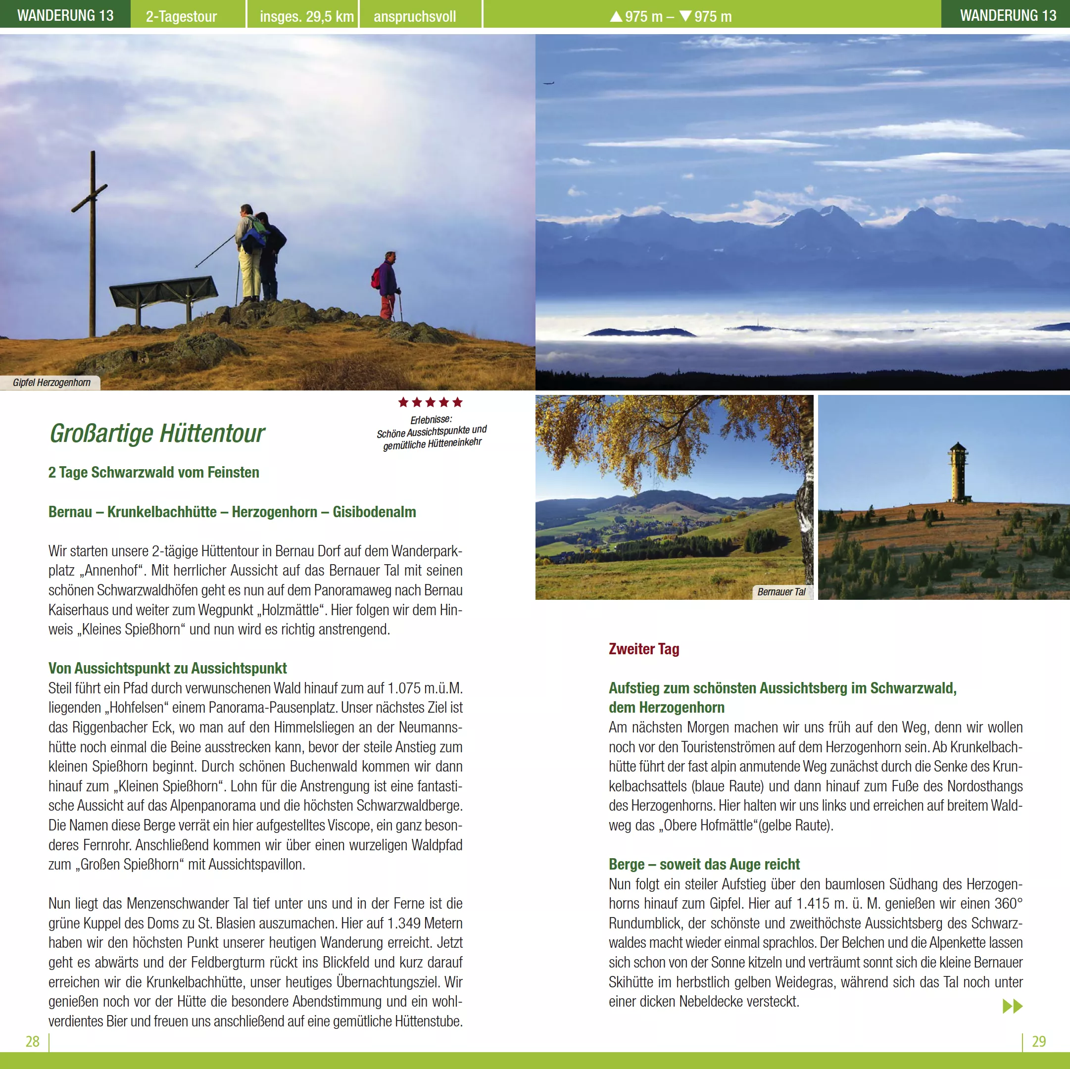 Leseprobe: Großartige Hüttentour – 2 Tage Schwarzwald vom Feinsten Leseprobe: Großartige Hüttentour – 2 Tage Schwarzwald vom Feinsten