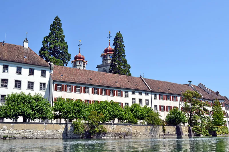 Aus Radtour 3 Lauchringen – Klosterkirche Rheinau Aus Radtour 3 Lauchringen – Klosterkirche Rheinau
